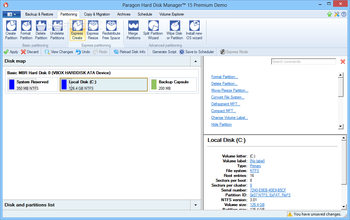 Paragon Hard Disk Manager 15 Premium screenshot 4