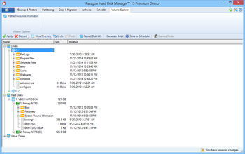 Paragon Hard Disk Manager 15 Premium screenshot 8