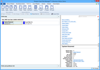 Paragon Hard Disk Manager Business screenshot 2