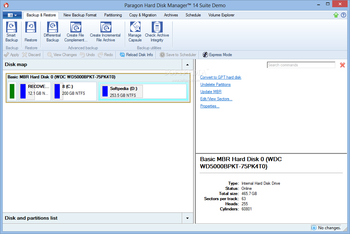 Paragon Hard Disk Manager Suite screenshot 8