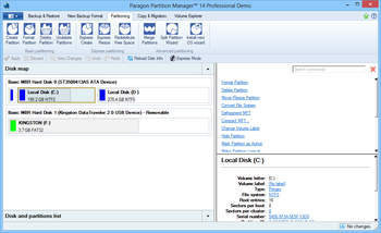 Paragon Partition Manager Professional screenshot 3