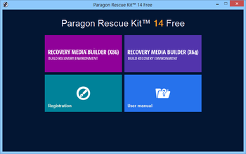 Paragon Rescue Kit Free Edition screenshot