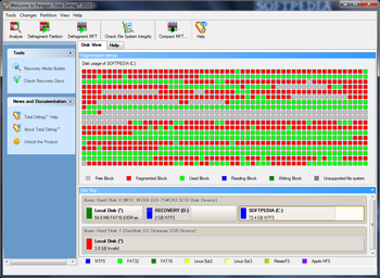 Paragon Total Defrag screenshot