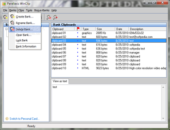 Parallaxis Winclip screenshot 2