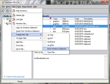 Parallaxis Winclip screenshot 3