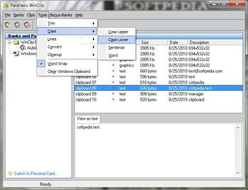 Parallaxis Winclip screenshot 5