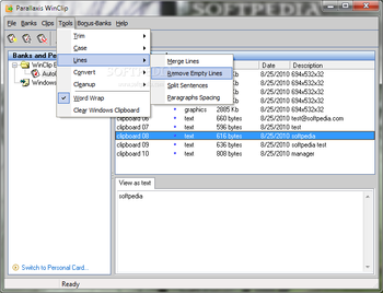 Parallaxis Winclip screenshot 6