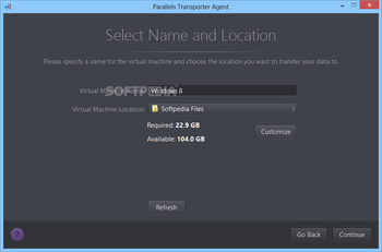 Parallels Transporter Agent screenshot 5