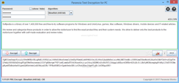 Paranoia Text Encryption for PC screenshot