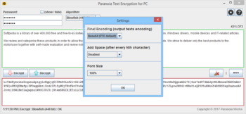 Paranoia Text Encryption for PC screenshot 4