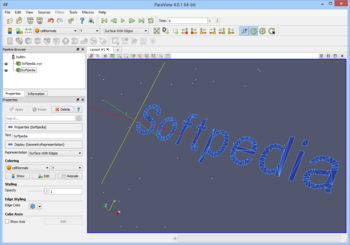 ParaView screenshot