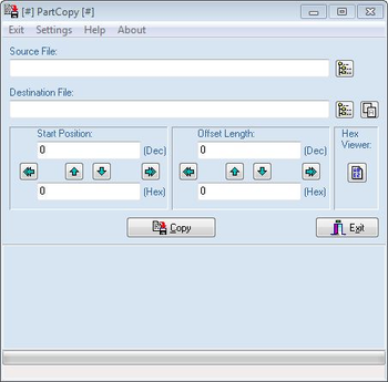 PartCopy screenshot