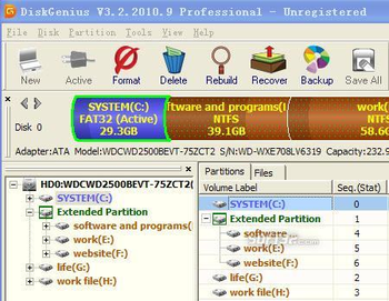Partition Guru Free screenshot 2