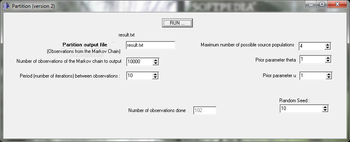 Partition screenshot