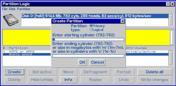 Partition Logic screenshot