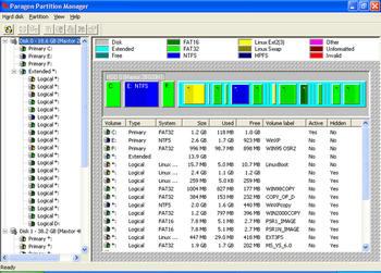 Partition Manager 11 Personal screenshot