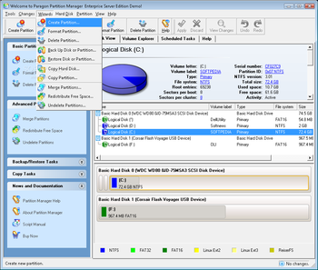 Partition Manager Enterprise Server Edition screenshot 4