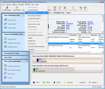Partition Manager Enterprise Server Edition screenshot 6