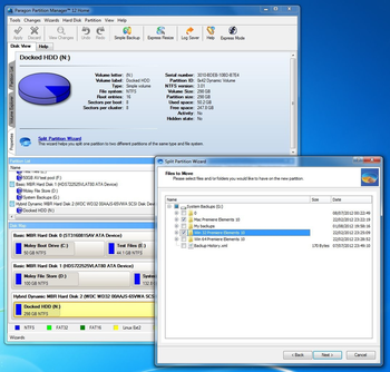 Partition Manager Professional screenshot