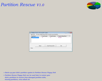 Partition Rescue screenshot
