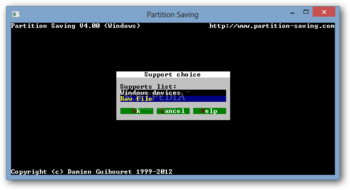 Partition Saving screenshot 2