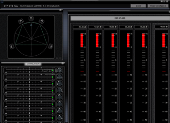 PAS Surround Meter 5.1 Standard screenshot