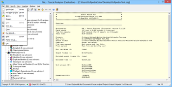 Pascal Analyzer screenshot 2