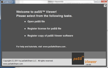 paSS Viewer screenshot