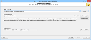 Passcape Outlook Password Recovery screenshot 5