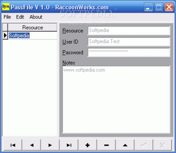 PassFile screenshot