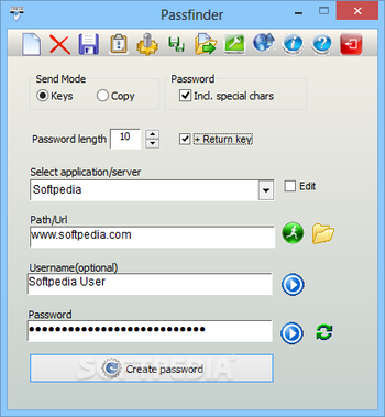 Passfinder screenshot