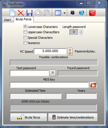 Passfinder  screenshot