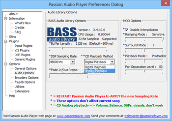Passion Audio Player screenshot 8