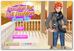 Passion for Fall Fashion Dress Up screenshot