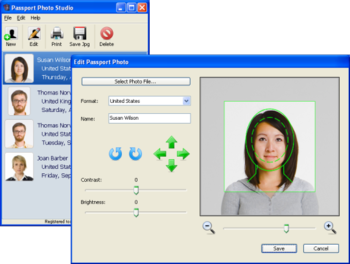 Passport Photo Studio screenshot