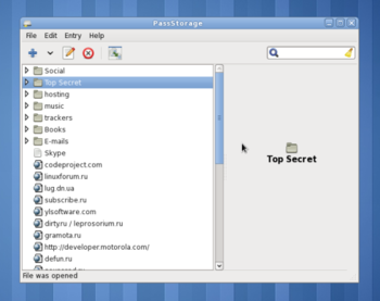 PassStorage screenshot