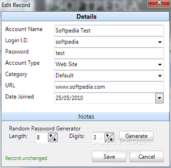 Passtracker screenshot 2