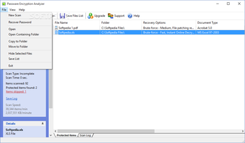 Passware Encryption Analyzer screenshot 3