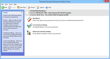 Passware Password Recovery Kit Basic screenshot 2