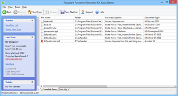 Passware Password Recovery Kit Basic screenshot 8