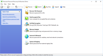 Passware Password Recovery Kit Business screenshot