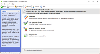 Passware Password Recovery Kit Business screenshot 3