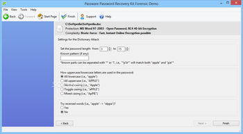 Passware Password Recovery Kit Forensic screenshot 4