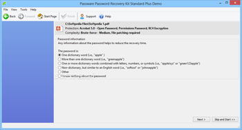 Passware Password Recovery Kit Standard Plus screenshot 3