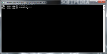 PASSWD screenshot