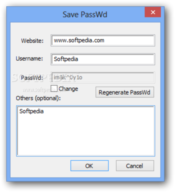 PassWd Mgr screenshot 2