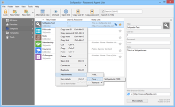 Password Agent Lite screenshot