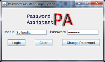 Password Assistant screenshot