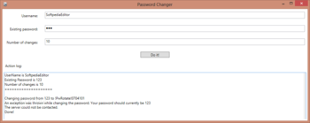 Password Changer screenshot
