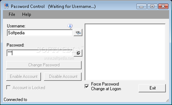 Password Control screenshot